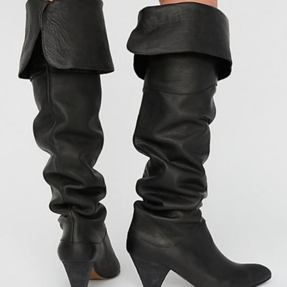 Free People Brandi Over the Knee Boot, gently used! - Picture 2 of 8